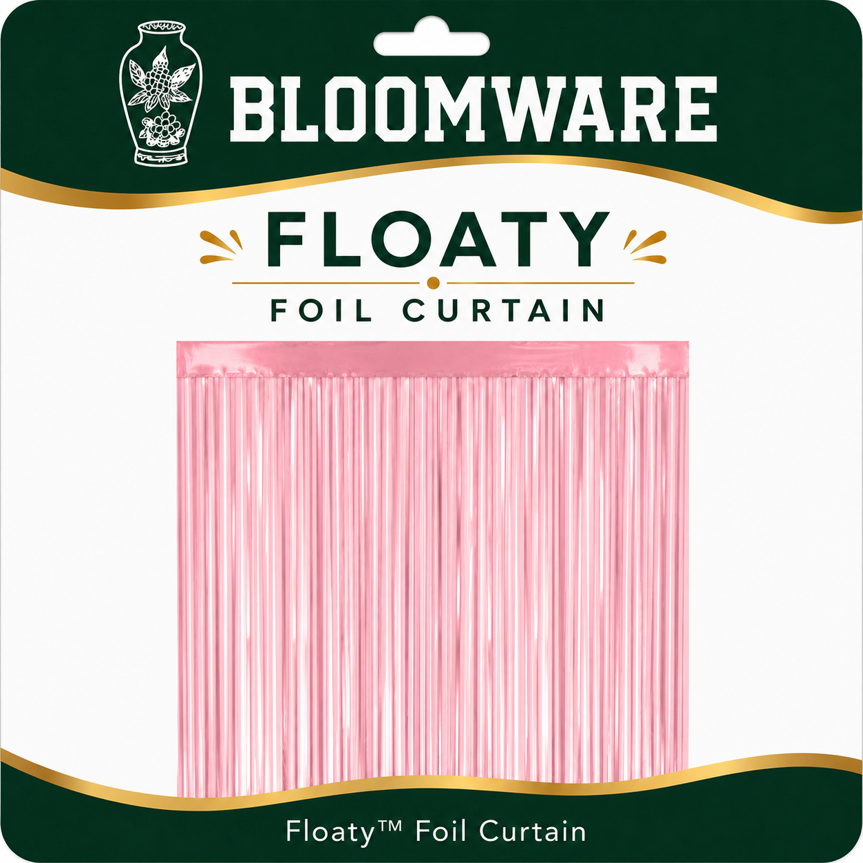 Floaty™ Foil Curtain Pink