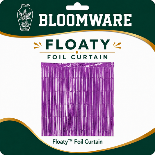 Floaty™ Foil Curtain Purple