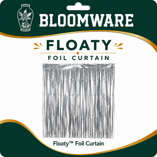 Floaty™ Foil Curtain Silver