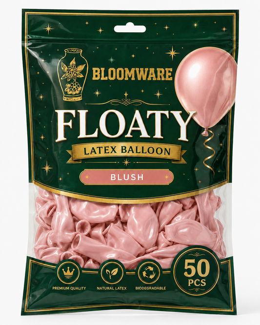 Floaty™ Latex Balloon Blush