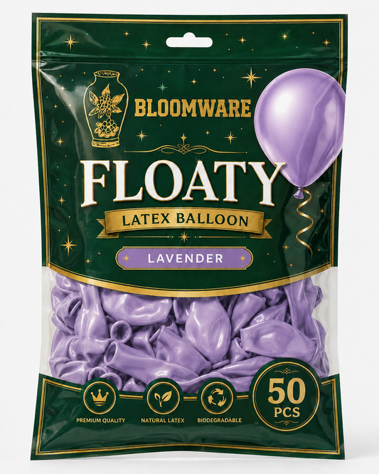 Floaty™ Latex Balloon Lavender