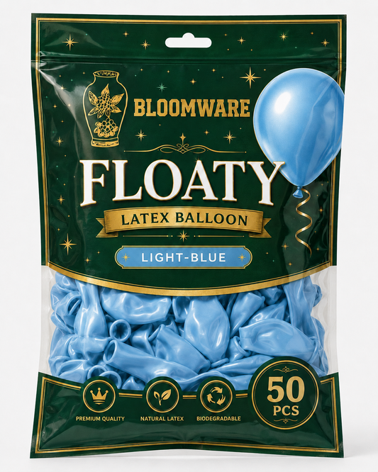 Floaty™ Latex Balloon Light Blue