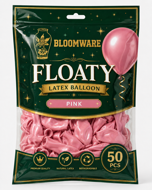 Floaty™ Latex Balloon Pink
