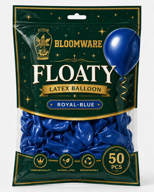 Floaty™ Latex Balloon Royal Blue