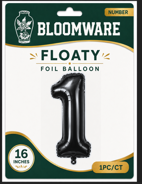 Floaty™ Number Balloon 1