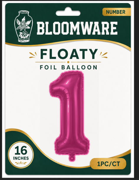 Floaty™ Number Balloon 1