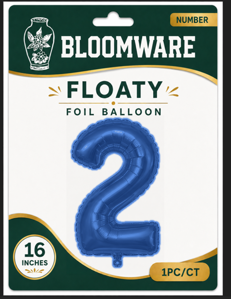 Floaty™ Number Balloon 2