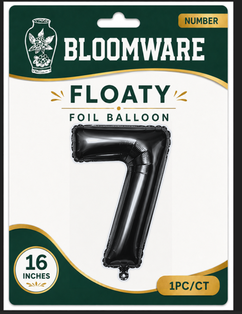 Floaty™ Number Balloon 7