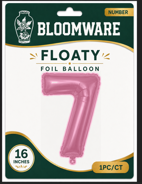 Floaty™ Number Balloon 7