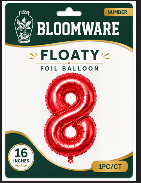 Floaty™ Number Balloon 8