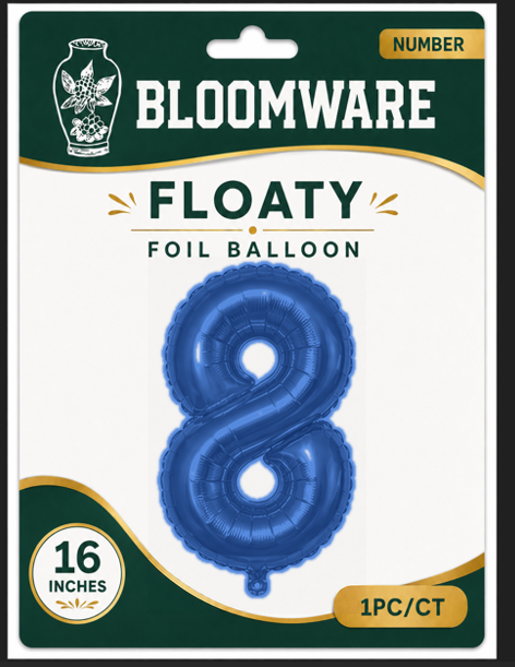 Floaty™ Number Balloon 8