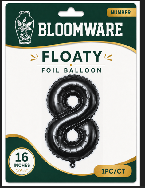 Floaty™ Number Balloon 8