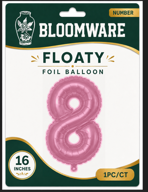 Floaty™ Number Balloon 8