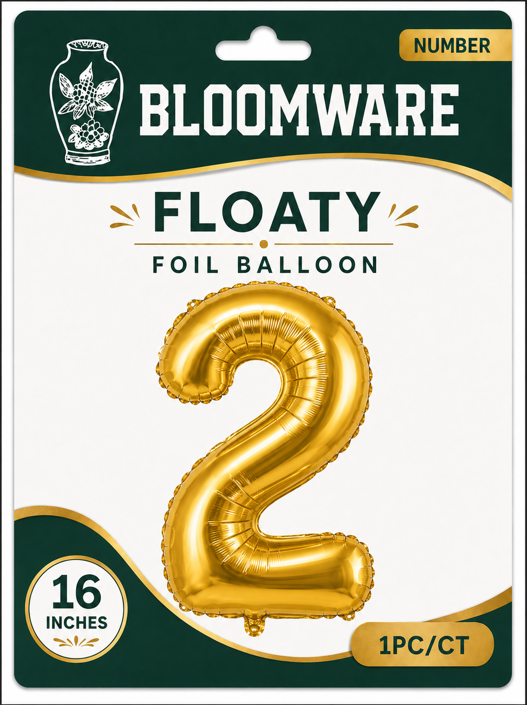 Floaty™ Number Balloon 2