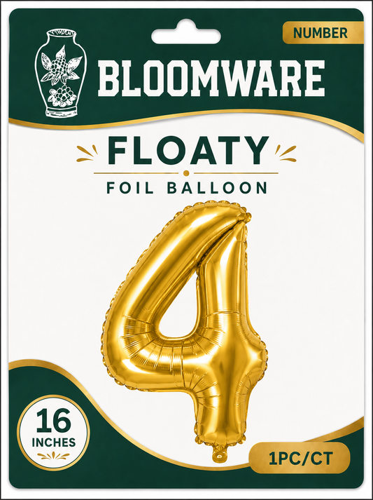 Floaty™ Number Balloon 4