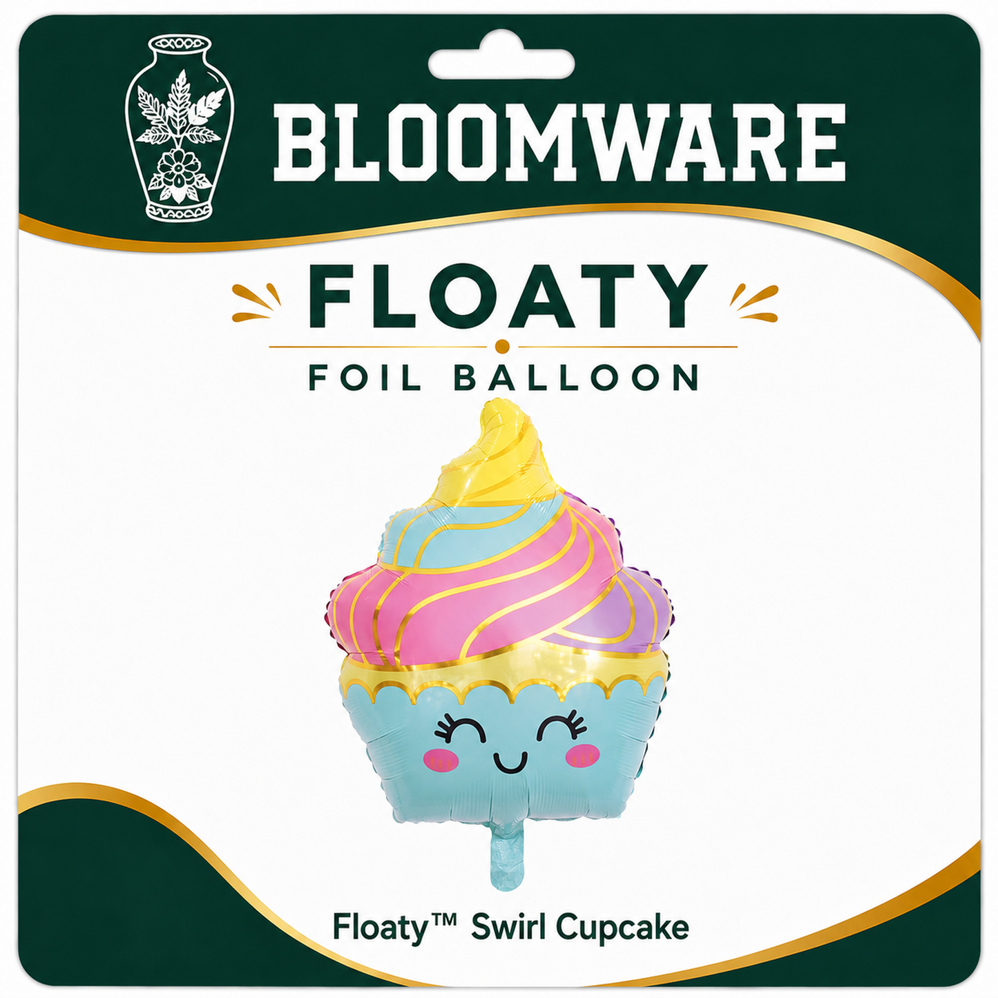 Floaty™ Swirl Cupcake