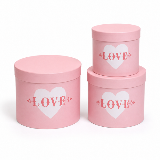 Flowerly Box™ Pink Love Box Set